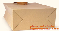 70g het document van kraftpapier van de voedselrang bruine zak met aangepaste embleemdruk, het Document van de Snuifjebodem Zak, Vetvrij Document Zak met L