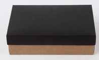 Van de het ontwerpluxe van de douanedruk van het de gift verpakkend verschepend karton a4 de groottedocument vakje, gedrukte kraftpapier-document luxehaar verpakking