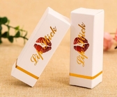 Kosmetische Gerecycleerde lippenstift het Vouwen van het Document van het Douanekarton Verpakkende Vakje van de Gift het Kosmetische Luxe, gift verpakkende document bloem