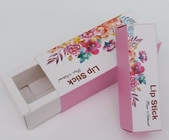 Kosmetische Gerecycleerde lippenstift het Vouwen van het Document van het Douanekarton Verpakkende Vakje van de Gift het Kosmetische Luxe, gift verpakkende document bloem