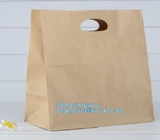 Het Document van de dragerluxe Handtas, Kraftpapier-Document Zak met Handvat voor Giftgroothandel, Matt Gold Shopping Retail