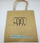 Gelamineerde Luxedocument zakken met vlak bandhandvat, Unieke boodschappentas voor het winkelen met betaalbare prijs, bageasepakket
