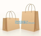 Gelamineerde Luxedocument zakken met vlak bandhandvat, Unieke boodschappentas voor het winkelen met betaalbare prijs, bageasepakket