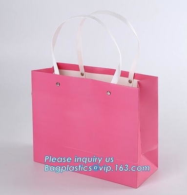 China vervaardigt Kleine Blauwe het Huwelijksdouane Logo Printed Paper Gift Bag van de Luxedrager met Handvat, bagplastics, bagease