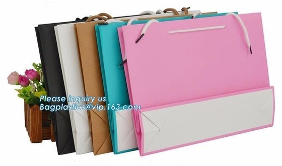 de speciale de kruidenierswinkeldocument van druk lage kosten zak van de dragerverpakking, Krant Carry Bag, de Bloem Carry Bag van het Vensterboeket, ontruimt