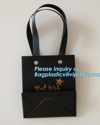 Van de de Vervaardigings Bruine Douane van China de Verpakkingszak het Winkelen Document Zakken, Mini Gift Favour Paper Carry-Zak In het groot BAGEASE PACKAG