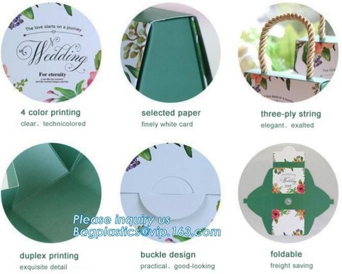 hete het verkopen luxe voor grossy document giftzak met handvatdrager het winkelen de groothandel van de giftzak, Kraftpapier-Document het Winkelen Zakwi