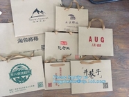 De luxe grondstof van China van document zak voor het winkelen, het ontwerpdocument van Nice de luxedocument van de giftzak zak met het pak van handvatbagease