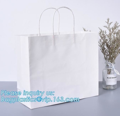 Eco Kleinhandels Verpakkings de Rekupereerbare Kraftpapier Document Natuurlijke Totalisator van Giftzakken Kleinhandels, Partij, Ambacht, Giften, Gerecycleerd Huwelijk, Bus