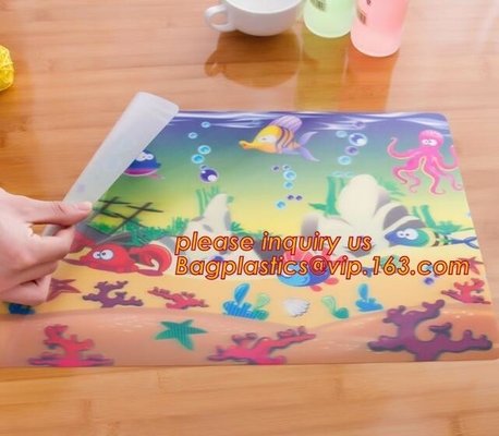 De promotiepp/pvc-Lijst Mat With Good Quality, vinyl van de Plaatsmat weven de decoratieve pvc-mat van de plaatsmatten gerecycleerde lijst, Silicium