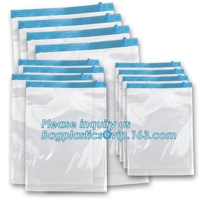 vacuüm ruimtezak met hanger, canvas vacuümzak voor beddegoed, vacuümopslagzak voor huisopslag, bagplastics, pacrite