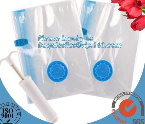 vacuümzakken met geur voor dekbedden of dekens, de opslagzak van de compressiekubus, de zak van de dekbedopslag, bagplastics, bagease