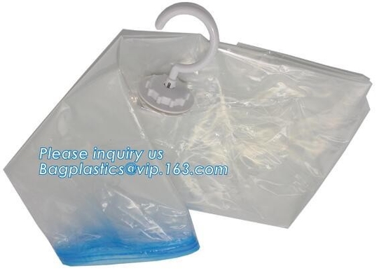 PA ruimtezak voor reis, de zak van de vacuümpakmatras, vacuüm plastic opslagzakken, de vacuümzakken van de dekbedverpakking, vlak v