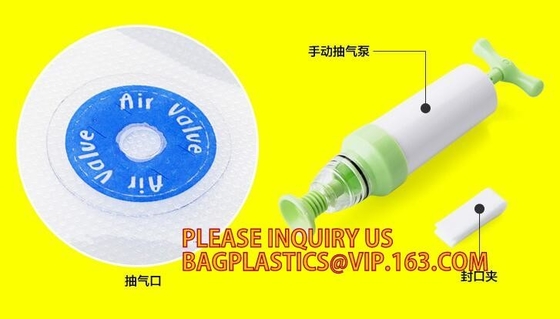 De vacuümvoedselverzegelaar doet de in reliëf gemaakte geïsoleerde plastic vacuüm van de spaarderszakken van het zak bevroren voedsel van het de Opslagbroodje Geweven Vacuümzak F in zakken