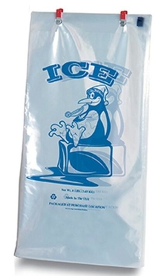 de beschikbare plastic LDPE zak van de ijsblokjediepvriezer met wicket, de Leveranciers van de Ijsblokje Plastic Zak, wicket LDPE ijszak, LDPE trekt