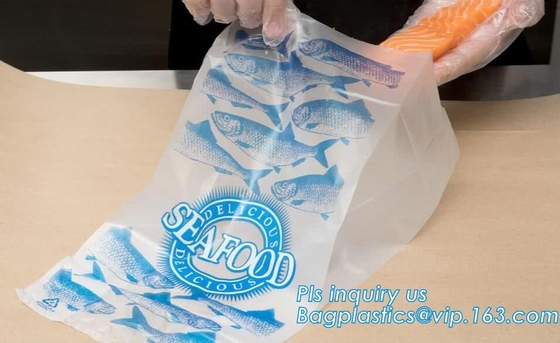 De Leveranciersldpe van China zeer Sterke Plastic Ijszak met Drawstring, lekvrije ijs koelere zak, op zwaar werk berekende plastic ijszak w