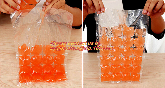 Maker van het de Douaneijsblokje van BPA de Vrije, Beschikbare Polyethyleenpe Plastic Ijsblokjezakken, Zelfdichtende Ijsblokje Verpakkende Zak