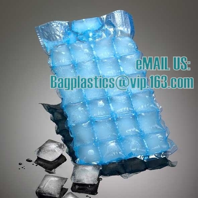 De nieuwe Douane drukte de Beschikbare Fabrikant van de Ijsblokje Plastic Zak, de Gekleurde Beschikbare Plastic Zak van de Ijsblokjediepvriezer, bageas