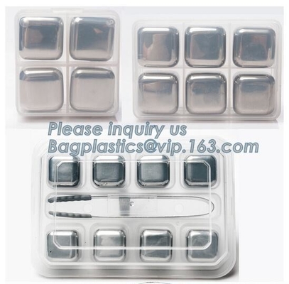 De Stenen van het whiskyijs drinkt Koelere goedkoopste Kubussenijsblokjes, de Whiskysteen van laserlogo ice cubes wisky stones voor Amazonië, pa