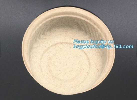 Beschikbare de Saladekom van de suikerrietbagasse, de biologisch afbreekbare composteerbare ovale kom 16oz, bi van de suikerrietbagasse van 8oz 16oz 24oz 32oz