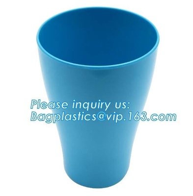 Composteerbare kop, de Biologisch afbreekbare Beschikbare kop van PLA, 6 7 8 9 10 12 16 20 beschikbare plastic pp ps het huisdierenpla kop van oz met koepel