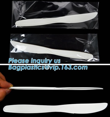 Het biologisch afbreekbare beschikbare vriendschappelijke plastic CPLA bestek van bestekeco, Beschikbare Biologisch afbreekbare Maïszetmeelbestek/Lepel