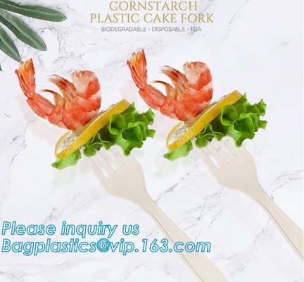 Lepel van de het Maïszetmeel de Bio Plastic Beschikbare Lijst van 13 cm Lengte, Milieuvriendelijke Maïszetmeel Beschikbare Plastic Lepel, bageasepa