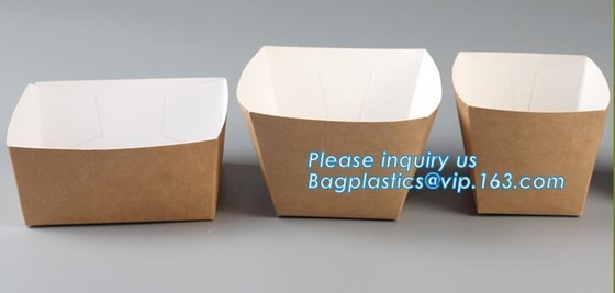 heet verkopend het document van de voedselrang vakje, het embleemvakje van de ontwerpdruk, Meeneemopslagvoedsel Verpakkingsvakje Cakevakjes bageasepacka