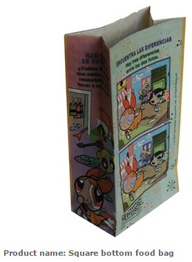 De meeneemzak, Meeneemdocument zak, roosterde kippendocument zakken, het document van de Hamburgerverpakking zakken, de Gebraden zakken van de voedselverpakking, chi