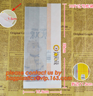 Het Voedseldocument van het douanebrood Zakken met Uw Eigen Embleem, het Document van Kraftpapier van de Fabrieksleverancier Milieuvriendelijke Verpakkings van broodzak