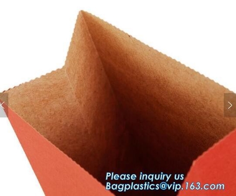 koekjes/koekjes/muffin/brood gedrukte duidelijke plastic het broodzakken van de snack verpakkende zak douane, Vierkant het Document van Bodemkraftpapier Pak