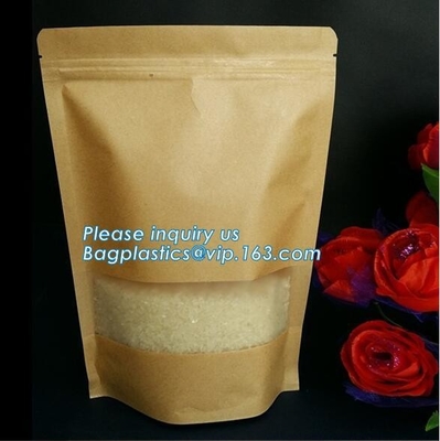 Kraftpapier-Document van de het Suikergoedgift van het Zak behandelt Verse Brood Zak 1000 het Kleine Uitstekende Huwelijk van PCs Zakken, eco-Frirendly douane gedrukt document