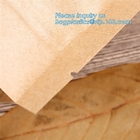 Het Document van douane Bruine Kraftpapier Bakkerij Verpakkings van broodzakken, Merkdocument zakmachine die document zakdocument broodzak, bagease maken
