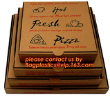 Douane Gedrukt Golfkarton Kringloopdocument Pizzavakje het Document van Douanekraftpapier Pizzavakje, Snel Voedselvakje