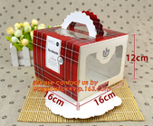 Het voedseldoos van de fabrikanten duidelijke cake/hart-vormige cakedoos die voor in het groot, Promotieca van het de dooshuwelijk van de huwelijksgift packaing