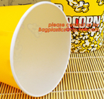 Goedkope 16Oz Popcorn van het goede Kwaliteits drinkt de Nieuwe Ontwerp, beschikbare heet van 8oz/12oz/16oz/20oz koffiedocument kop met deksel en koker