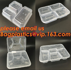 32oz de biologisch afbreekbare Kom van de de Grondstoffen transparante Duidelijke Plastic Salade van Diamond Shape Compostable PLA, de saladekom van de saussoep