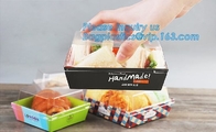 Plastic in het groot de lunchdoos van de voedselcontainer meeneem, de doos van de de doossalade van Susi van de HUISDIEREN Plastic container, dienbladen van het sushi de dienende voedsel sus