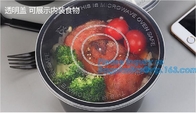 Kom van de de komsalade van PLA Tray To Go Containers Food de Beschikbare Biologisch afbreekbare Plastic PLA met Deksel, disposa van de snel voedselcontainer