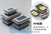 400ml van het de celvoedsel van Indonesië van de lunchdoos Gezonde Plastic Japanse de Lunchdoos van Microware van 2 de Containerdozen met Eetstokjespak