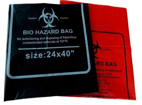Autoclaafzakken, Zakken, Biohazard-Afvalzakken, Biohazard-Huisvuil, de Zak van de Afvalverwijdering