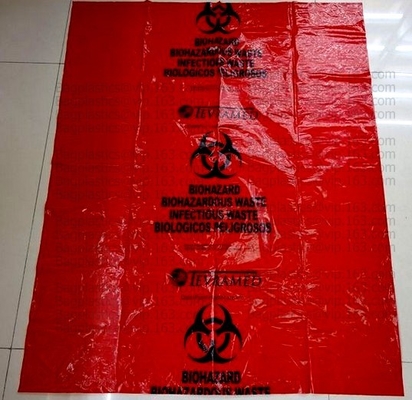 De Voeringen van de Biohazardbak, Biohazard-Afvalzakken, Biohazard-Huisvuil, de Zak van de Afvalverwijdering