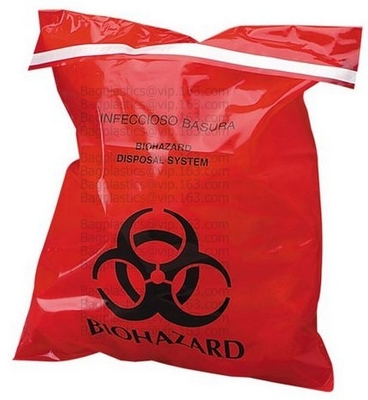De zakken van het chemotherapieafval, Cytotoxic Afvalzakken, Cytostatic Zakken, Biohazard-Afvalzakken