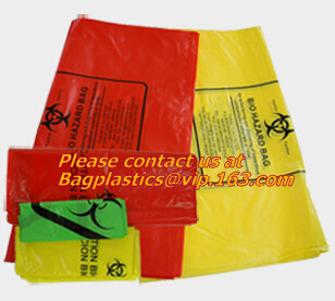 Klinische levering, biohazard, Specimenzakken, autoclavable zakken, zakken, Cytotoxic Afvalzakken