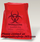 besmettelijke biohazardzakken, Klinische levering, biohazard, Specimenzakken, autoclavable zakken, zakken, Cytotoxic Afvalzakken