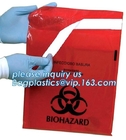 medische vuilniszak in plastic zak van broodjes de medische biohazard, resealable het specimenzak van Biohazard, zak voor laboratorium, bagease