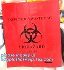 de medische vuilniszakken van de plastic zakbiohazard van de afvalverwijdering, medische beschikbare zak, beschikbare laboratorium medische biohazard wast