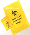 Safty biohazard doet voor medisch afval in zakken, biohazard reclosable, Besmettelijke Afval van het specimenvervoer, bagplastics, bagease