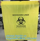 DRAWRING het specimenzak van laboratorium medische biohazard, zak van het biohazardafval van de schok de weerstand gerecycleerde veiligheid plastic. APC