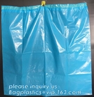 De aangepaste HDPE t-shirt plastic vuilniszakken voor het medische medische afval van verwijderings gele biohazard doen, bagplastics, bagpa in zakken